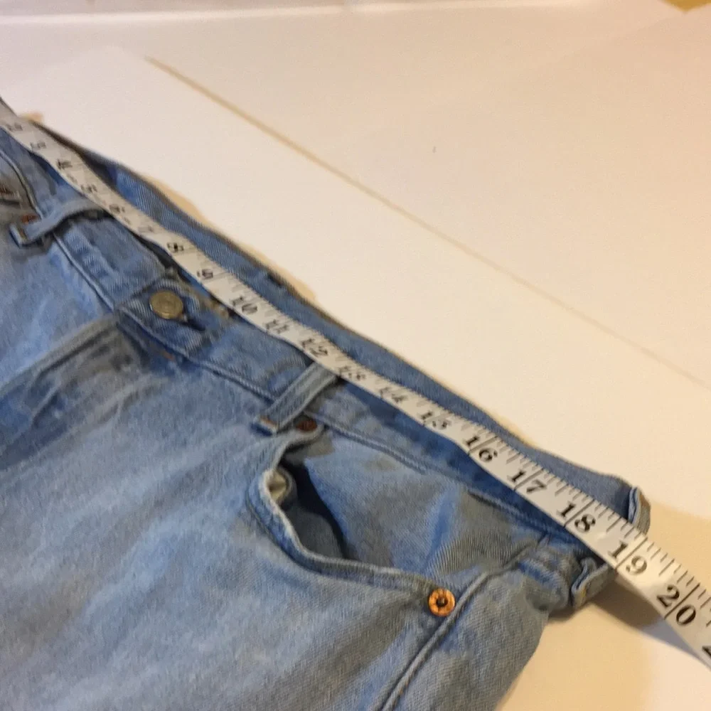 Levi’s 501 Button Fly Red Tab Straight Leg Jeans Broken In just right 36x30